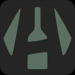 Rounded Icon, Dark Green