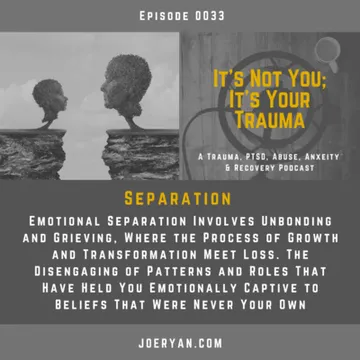 It’s Not You, It’s Your Trauma - Trauma, PTSD, Abuse, Anxiety & Recovery - Joe Ryan