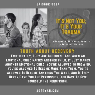 It’s Not You, It’s Your Trauma - Trauma, PTSD, Abuse, Anxiety & Recovery - Joe Ryan